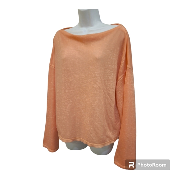 Lightweight oversized Boat neck Sweater xs Treasure and Bond - Picture 3 of 10